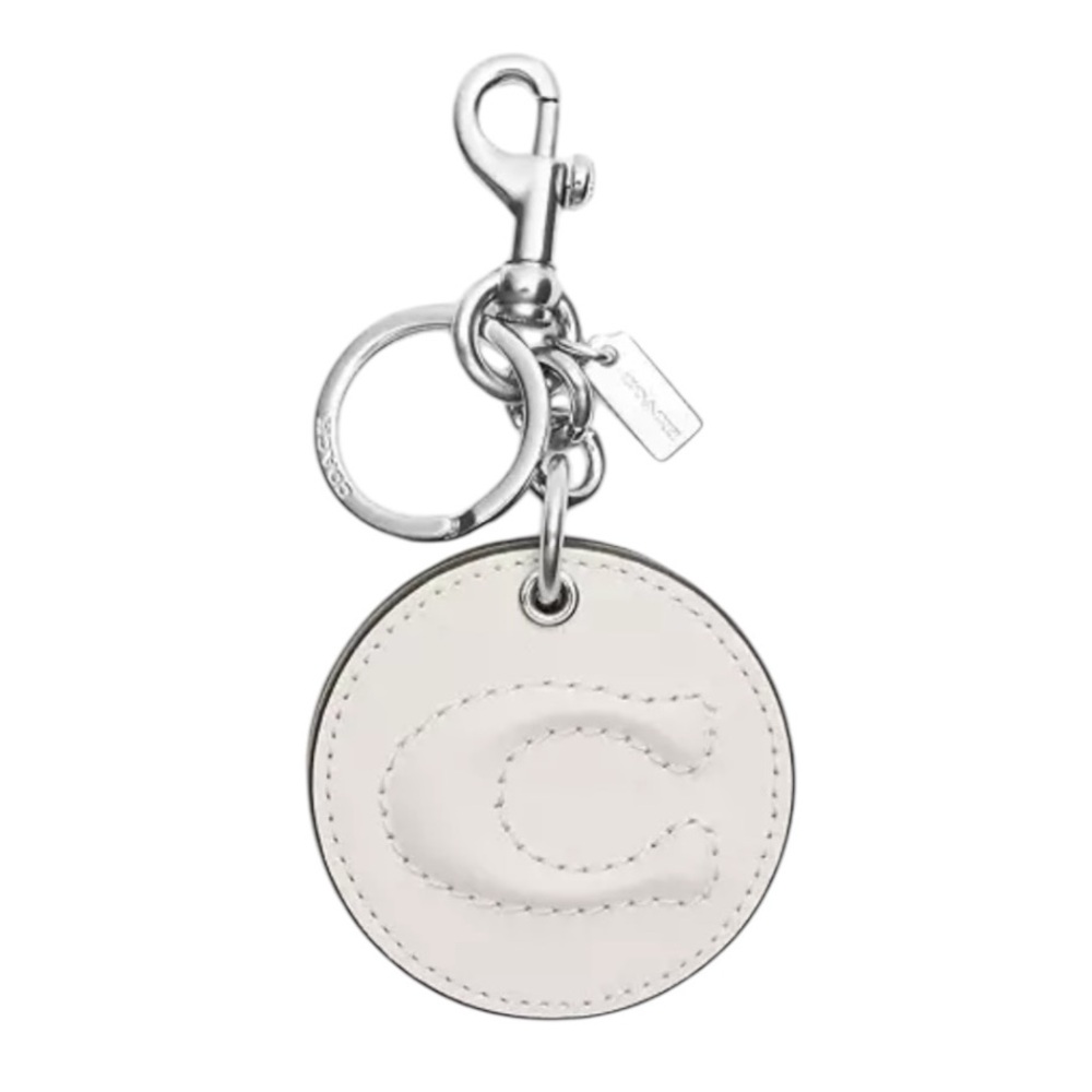 Coach Mirror Bag Charm w/Signature